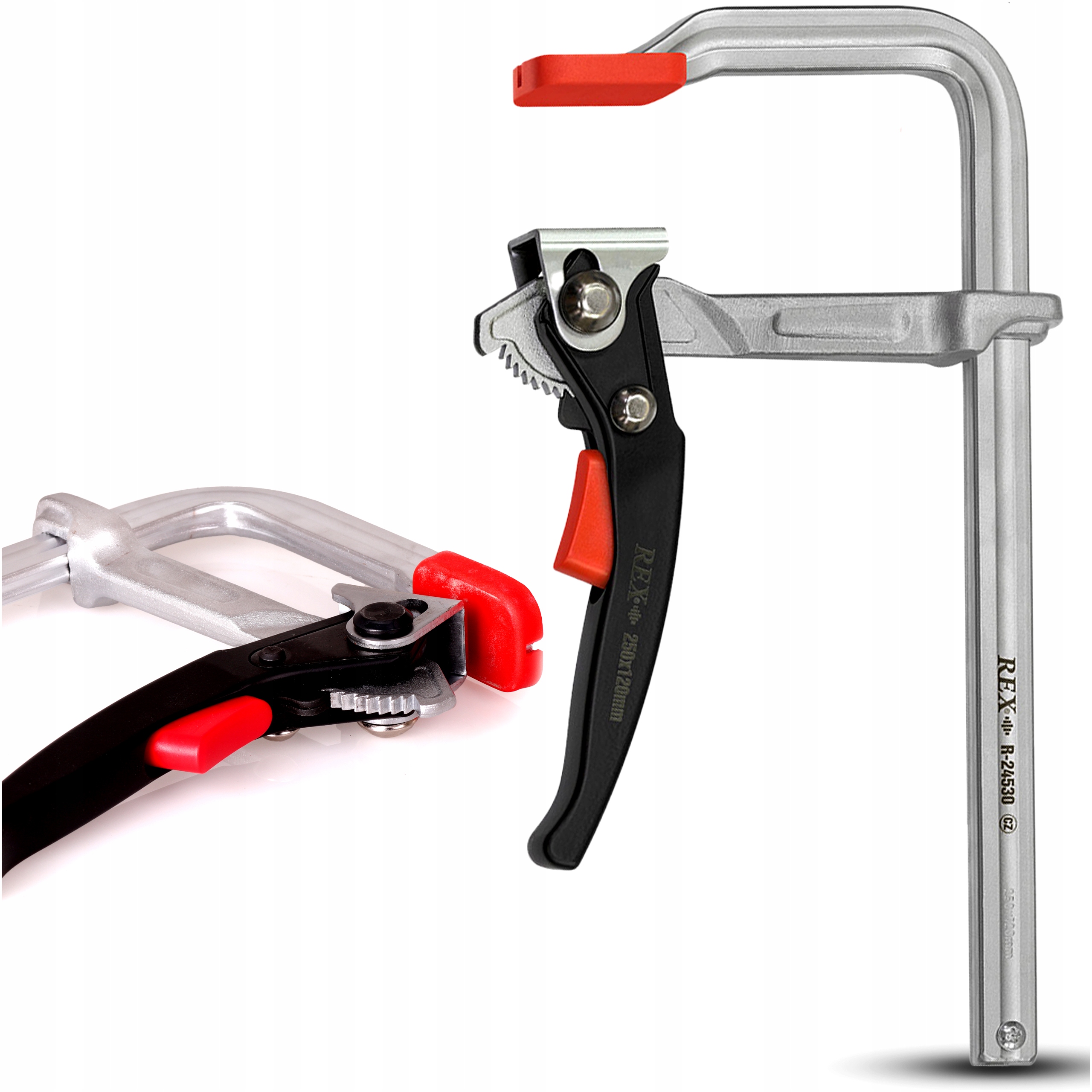 Svařovací Svěrka 250x120 mm Kovaná Zámečnická Západka