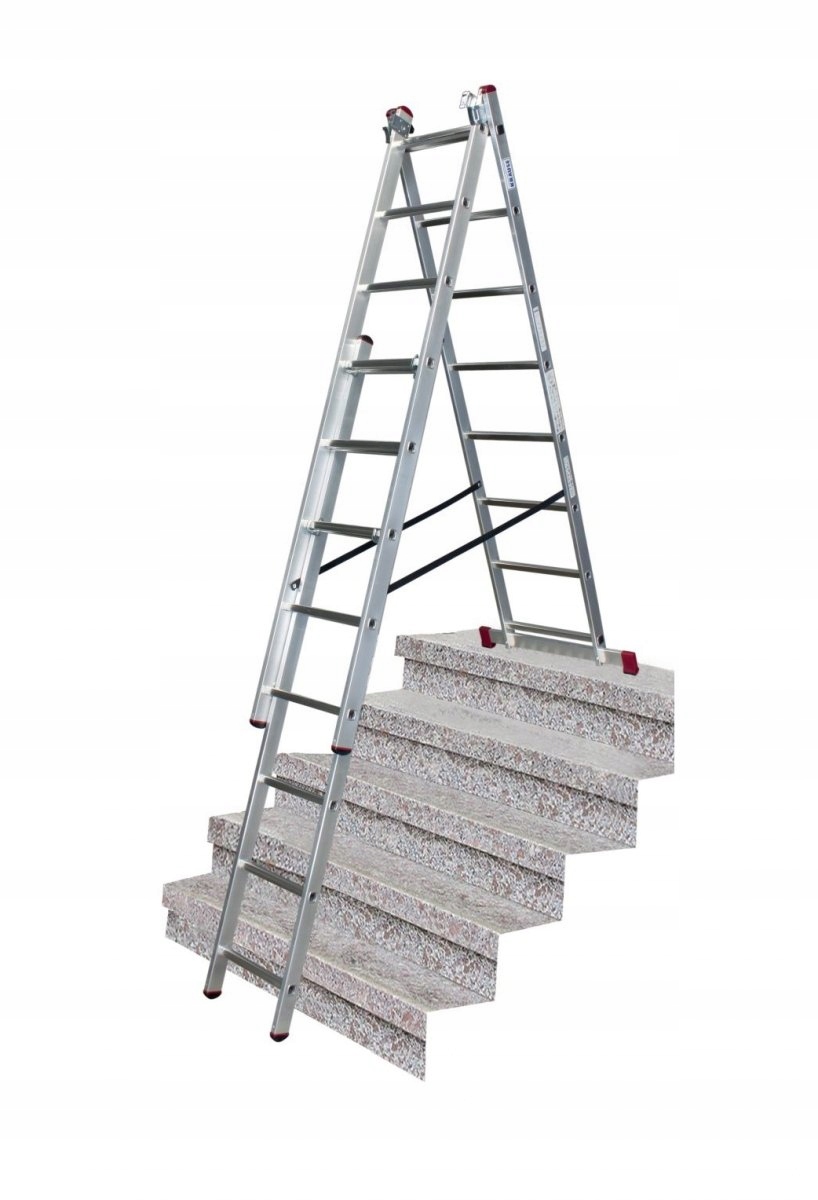 Drabina wielofunkcyjna na schody Krause Corda 3x8 033383 5,4m