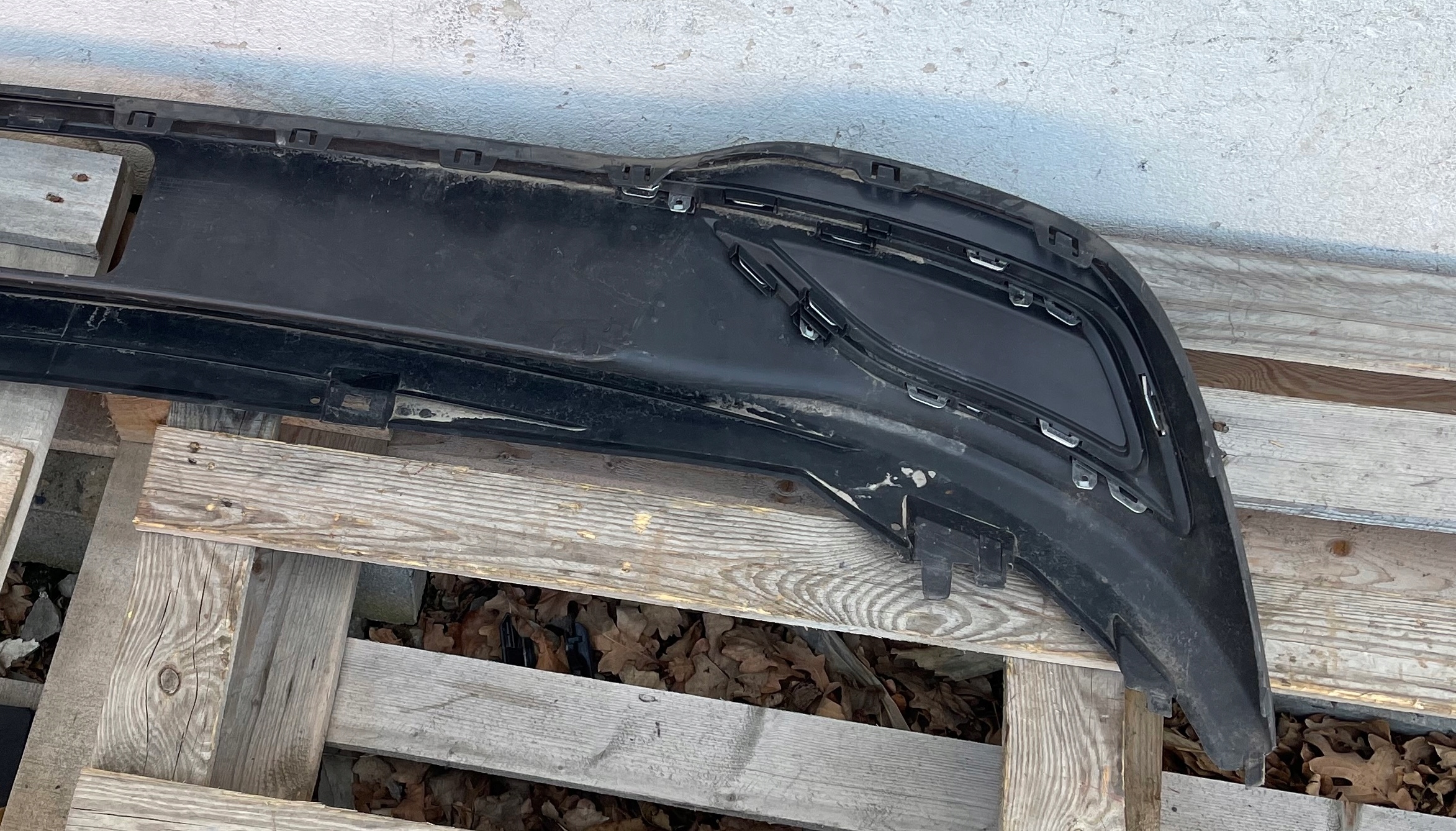 VW GOLF VIII HB SPOILER der Stoßstange heck 5H6807568A