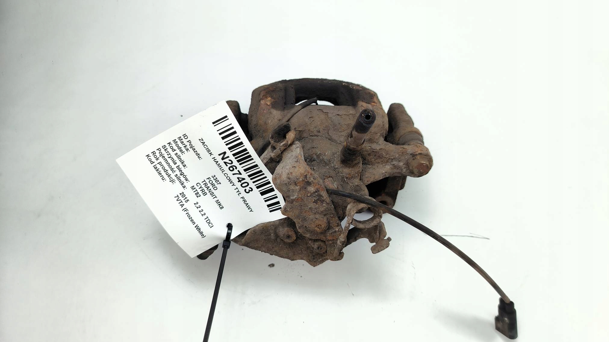 caliper brake rear part right FORD TRANSIT MK8