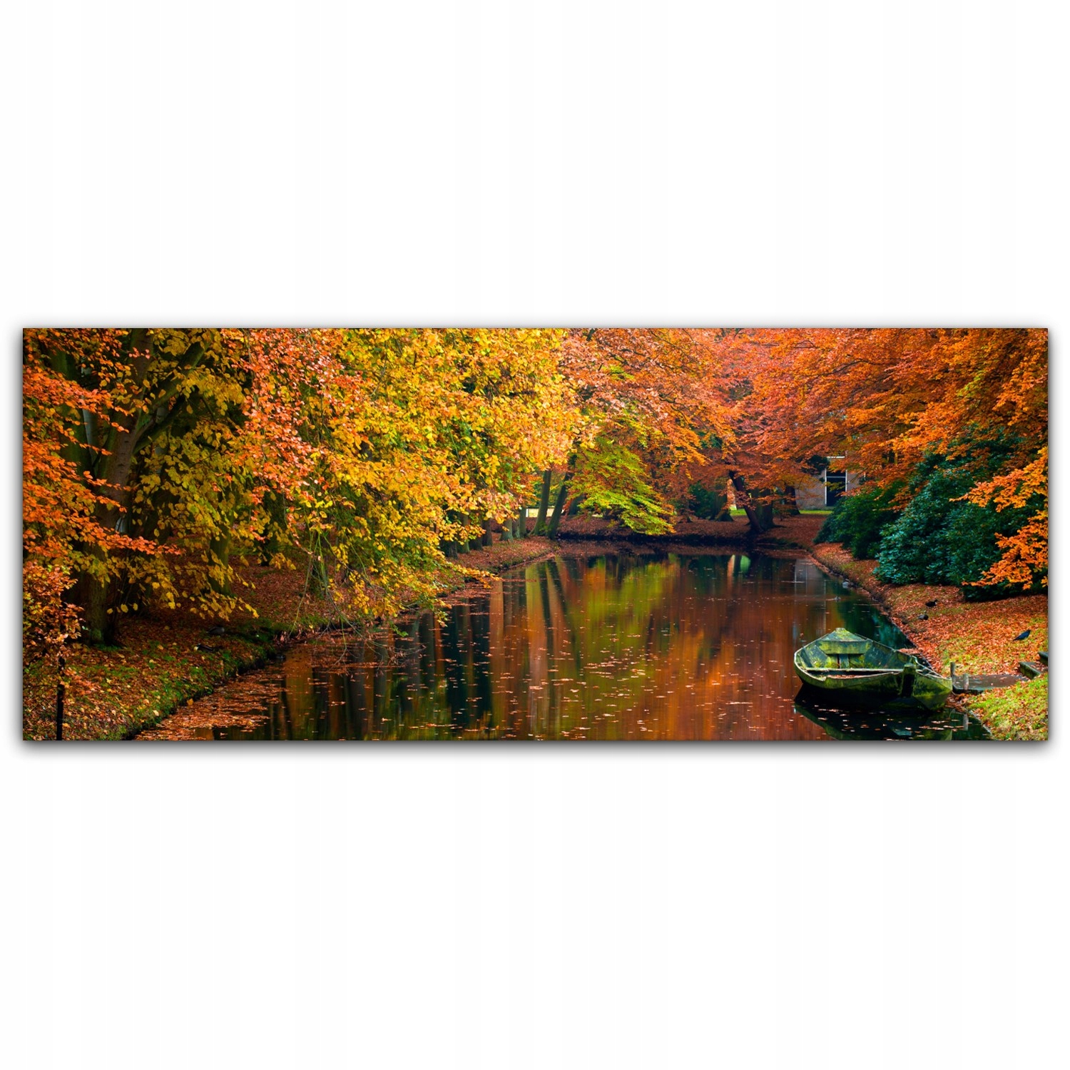 

Canvas na ramie na ścianę 125x50 Jesień Las Drzewa
