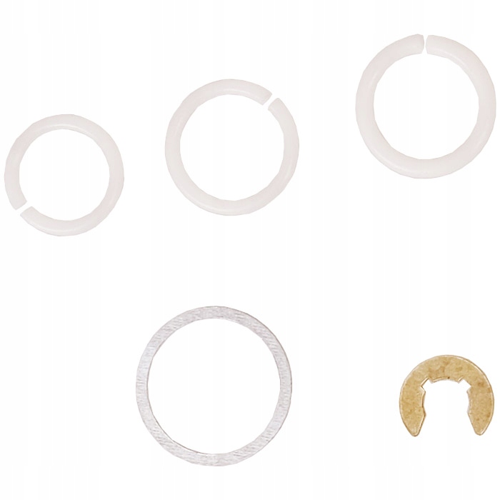 x40 USZCZELKI GUMOWE ORINGI PODKŁADKI PIERŚCIENIE ZESTAW RÓŻNE ROZMIARY Marka FX Tools