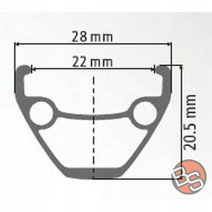Ráfek Dt Swiss 533d 26" černý 28H