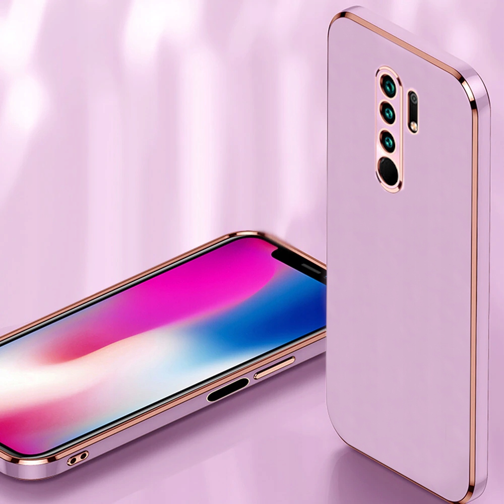 ETUI GLAMOUR DO XIAOMI REDMI 9 SILIKON + SZKŁO Typ plecki