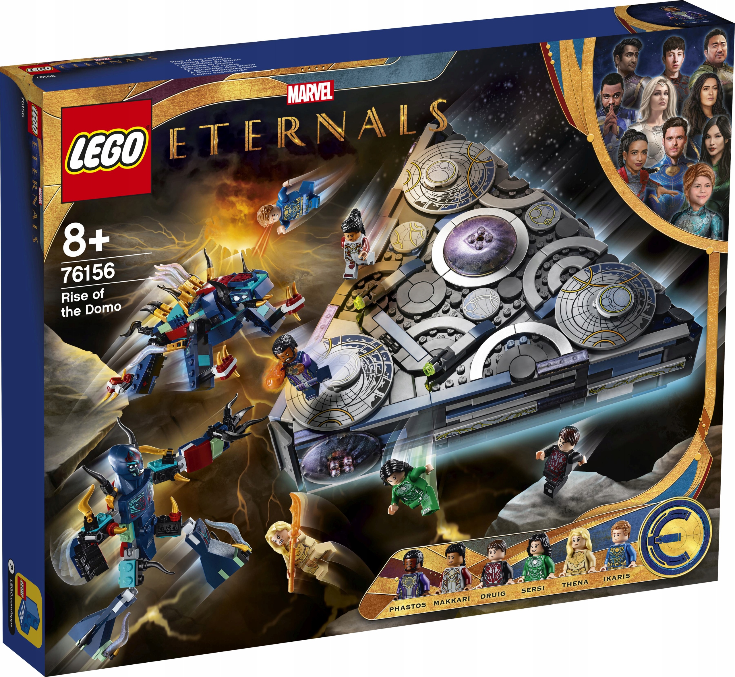 Lego Marvel Eternals Domo vzniká v roce 76156