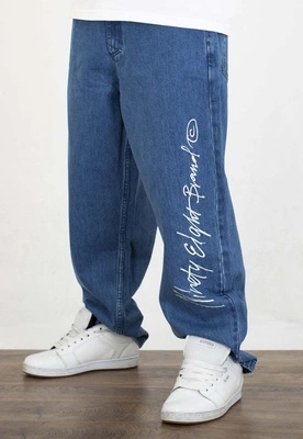 Kalhoty Mass Jeans Extra Baggy Ninety Eight modré