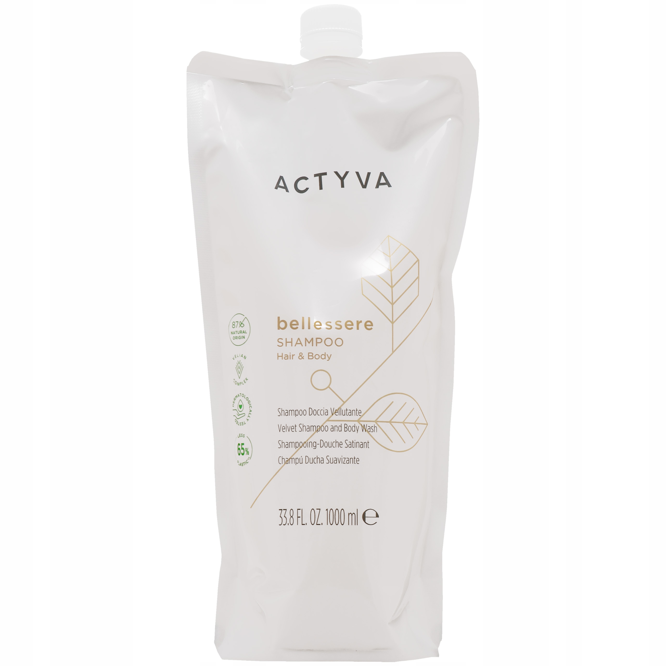 Kemon Actyva Bellessere šampon pro všechny typy vlasů, 1000 ml