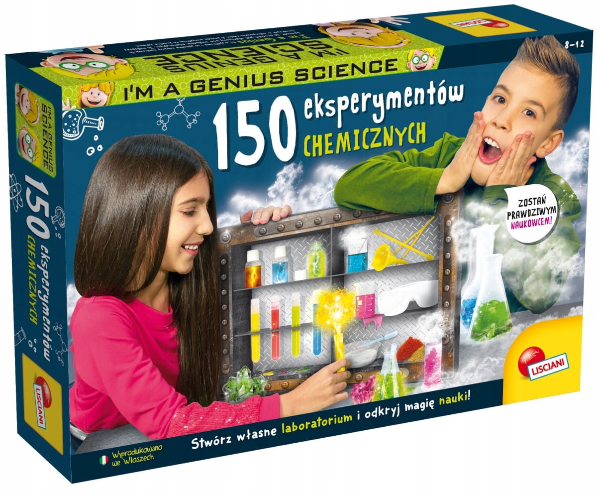 

Mały Geniusz 150 eksperymentów chemicznych