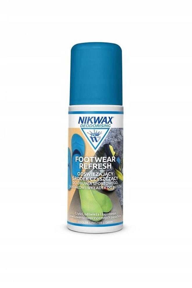 Nikwax środek do odświeżania butów 125 ml obuwia wkładek odświeżacz