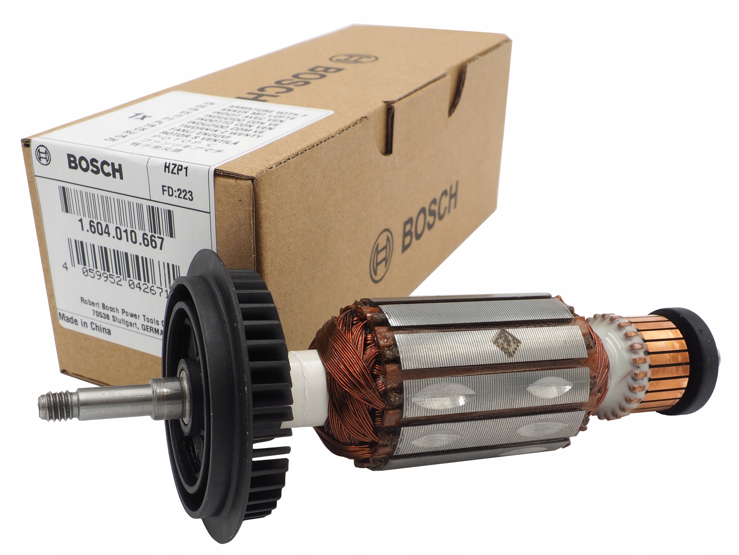 BOSCH GWS850CE GWS850C WIRNIK SZLIFIERKI KĄTOWEJ ORYGINAŁ 1 604 010 667