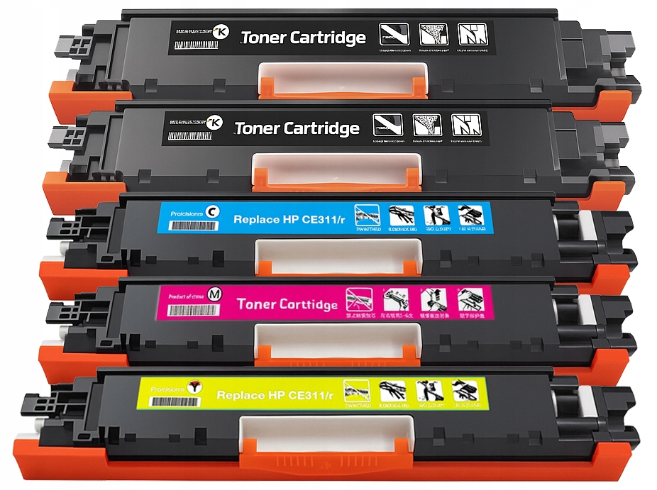 Sada Tonerů XL 126A CE310A CE311A CE312A CE313A Pro Hp CP1025 M175 Čip
