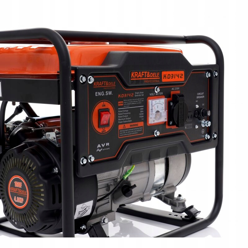 AGREGAT PRĄDOTWÓRCZY JEDNOFAZOWY 1700W Maksymalna moc 1700 W