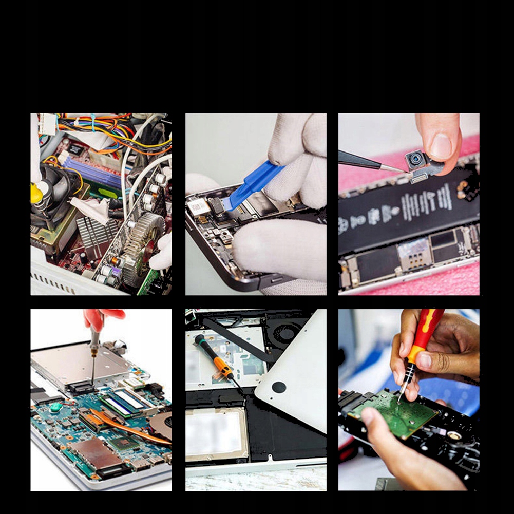 ZESTAW PRECYZYJNYCH NARZĘDZI ŚRUBOKRĘTÓW 115w1 Marka bez marki