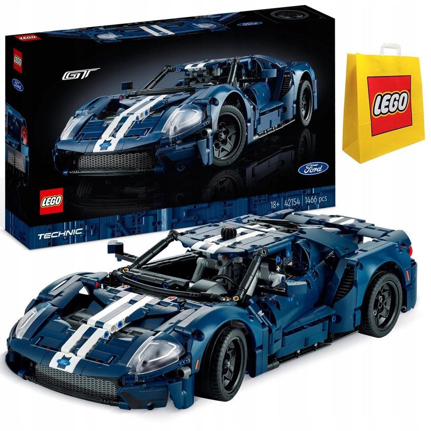Lego Technic 2022 Ford Gt 42154 papírová taška Lego!