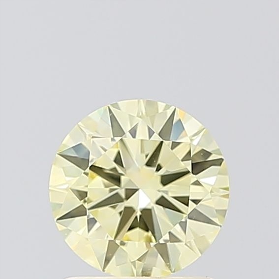 Diament laboratoryjny kolorowy 1.0ct ROUND Fancy Yellow VVS1 (IGI)