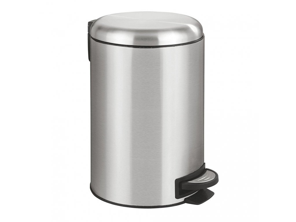 Levně Koš na odpadky, nerezová ocel Leman, Easy Close, 12 l, Wenko
