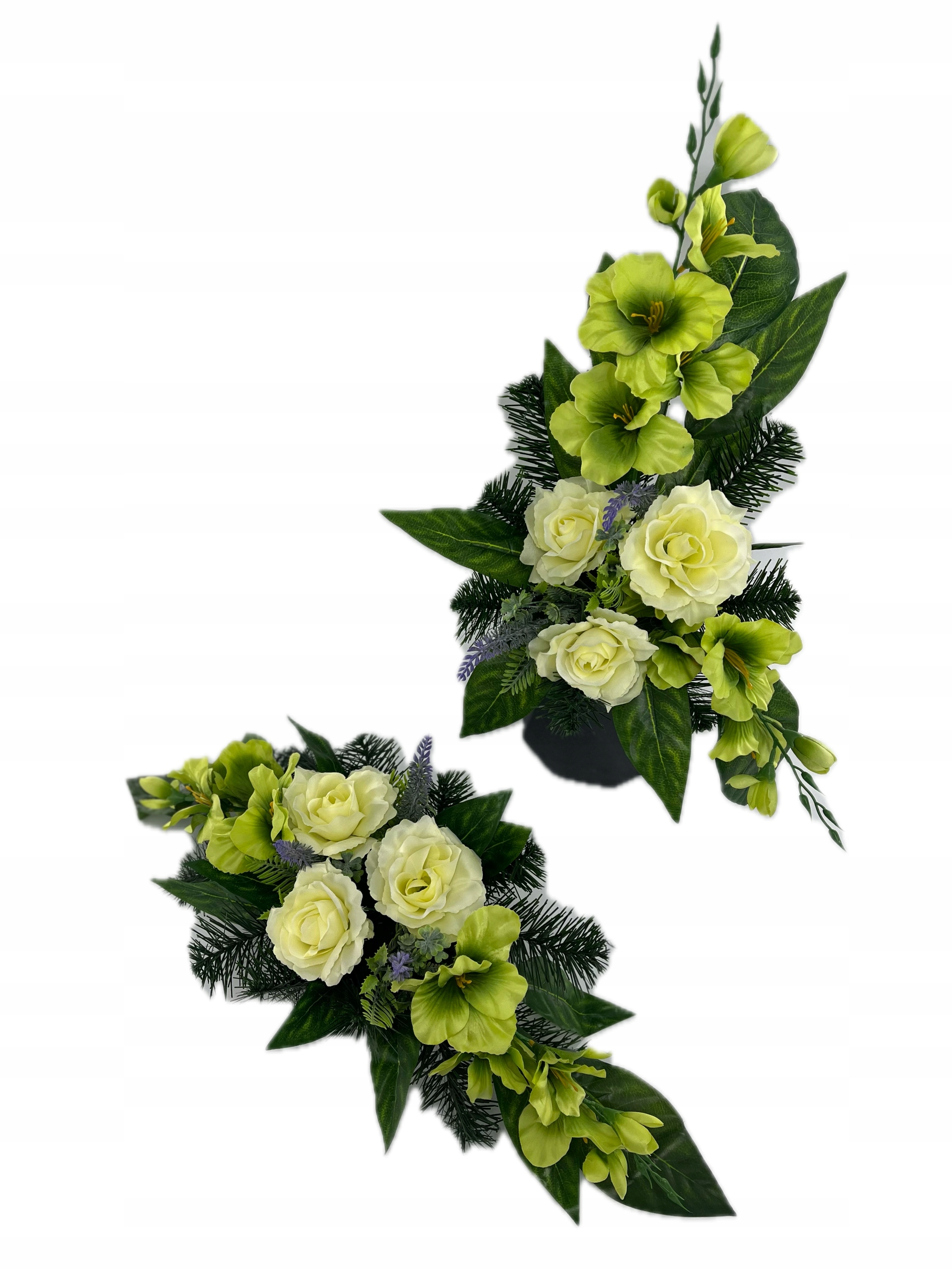 WIĄZANKA STROIK KOMPOZYCJA NA GRÓB CMENTARZ SZTUCZNE KWIATY