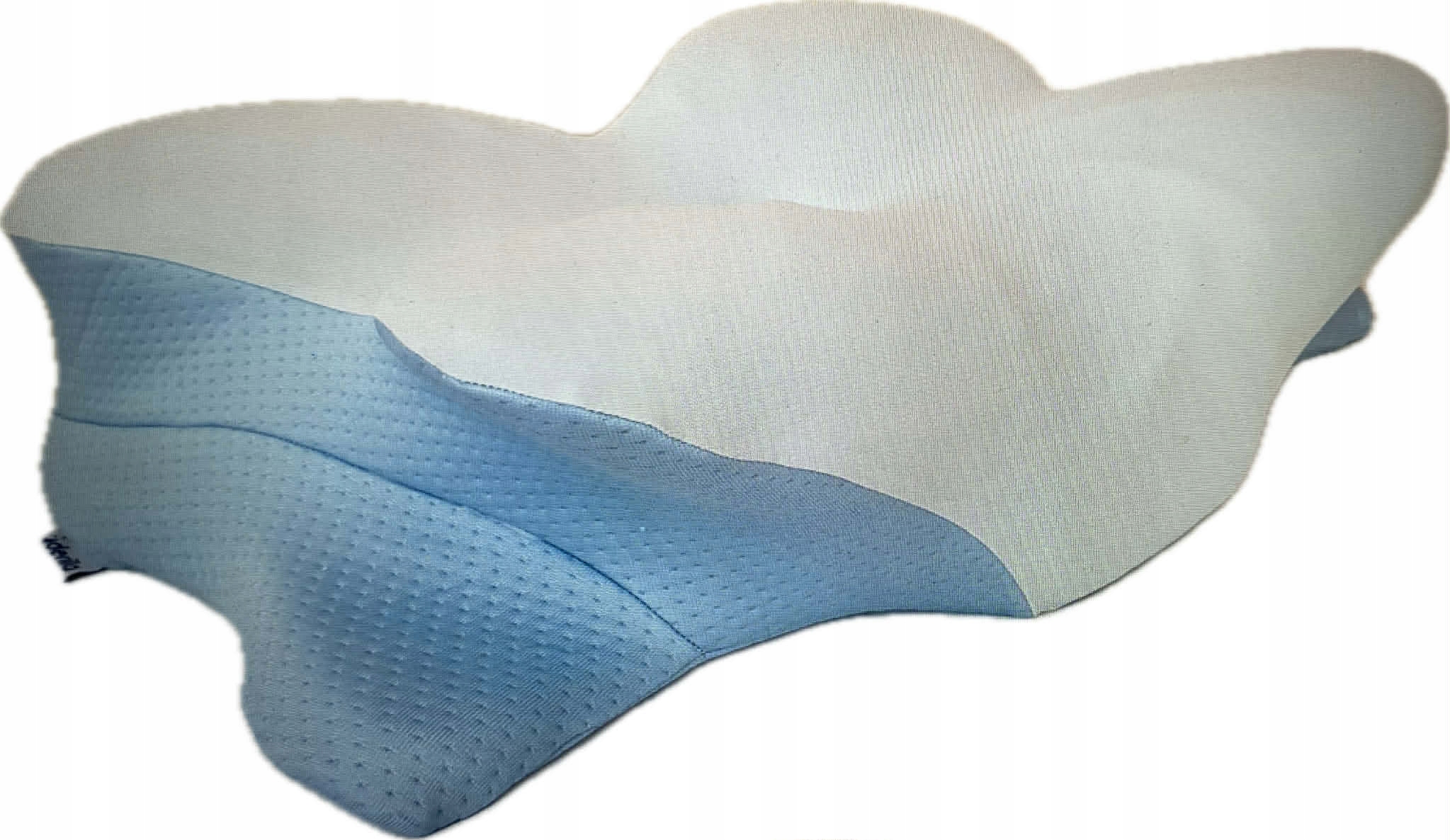 Poduszka ortopedyczna Derila Ergo do spania biała 54x36 cm