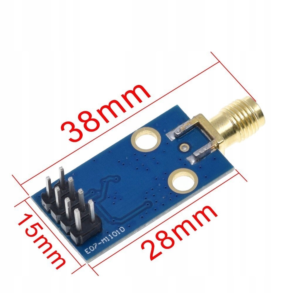 Moduł bezprzewodowy CC1101 z bezprzewodowym Kod producenta WD1VQF2U3G
