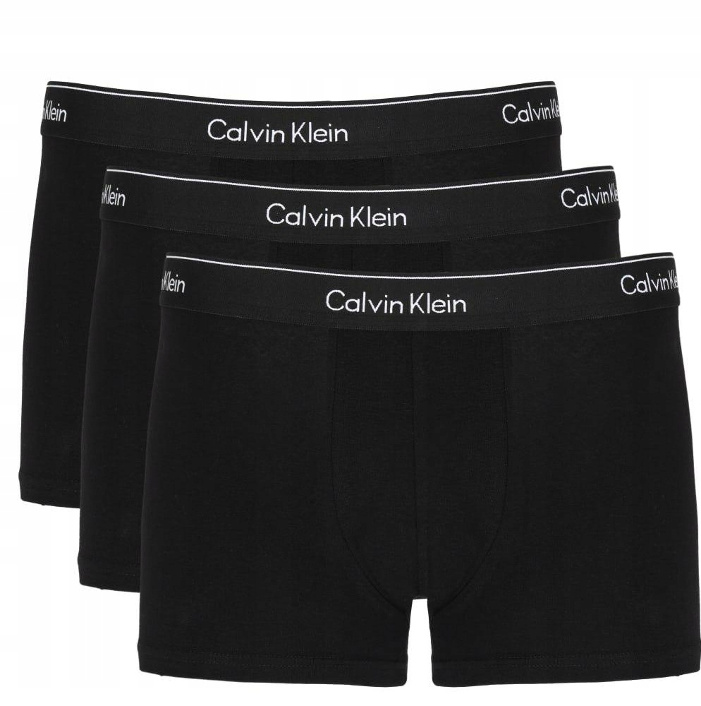 Calvin Klein Modern Cotton Spodní Prádlo Boxerky (3 Páry) černé vel. XXL