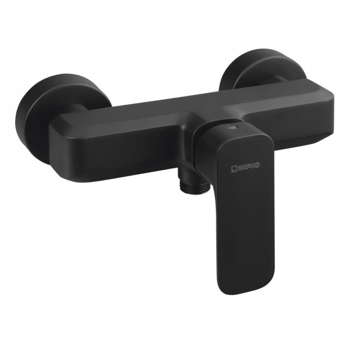 Sapho Spy nástenná sprchová batéria, čierna matná