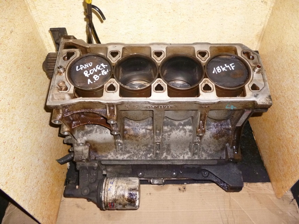 LAND ROVER FREELANDER ROVER 75 1.8 16V 18K4F BLOK DÓŁ SILNIKA TŁOKI WAŁ