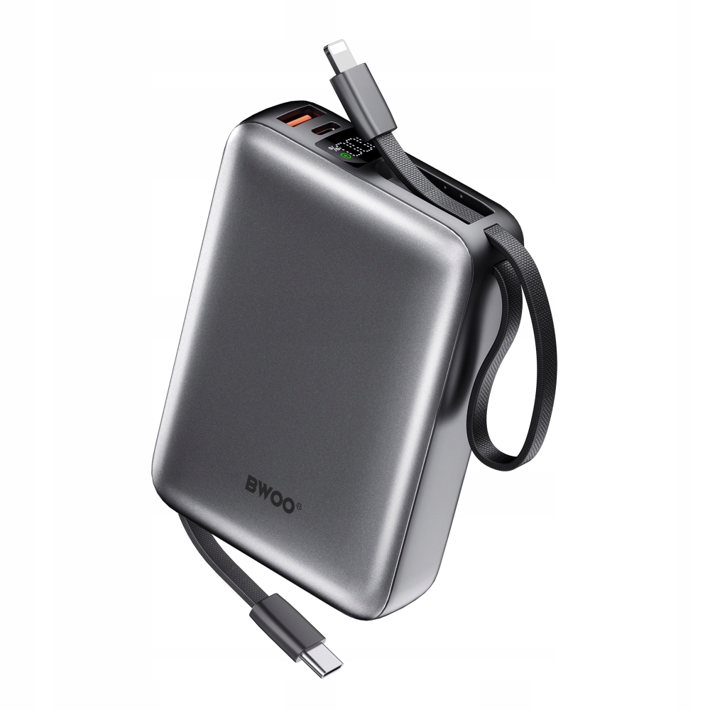 Powerbanka 20000MAH 22.5W Se 2 Kabely Usb-c A Lightning