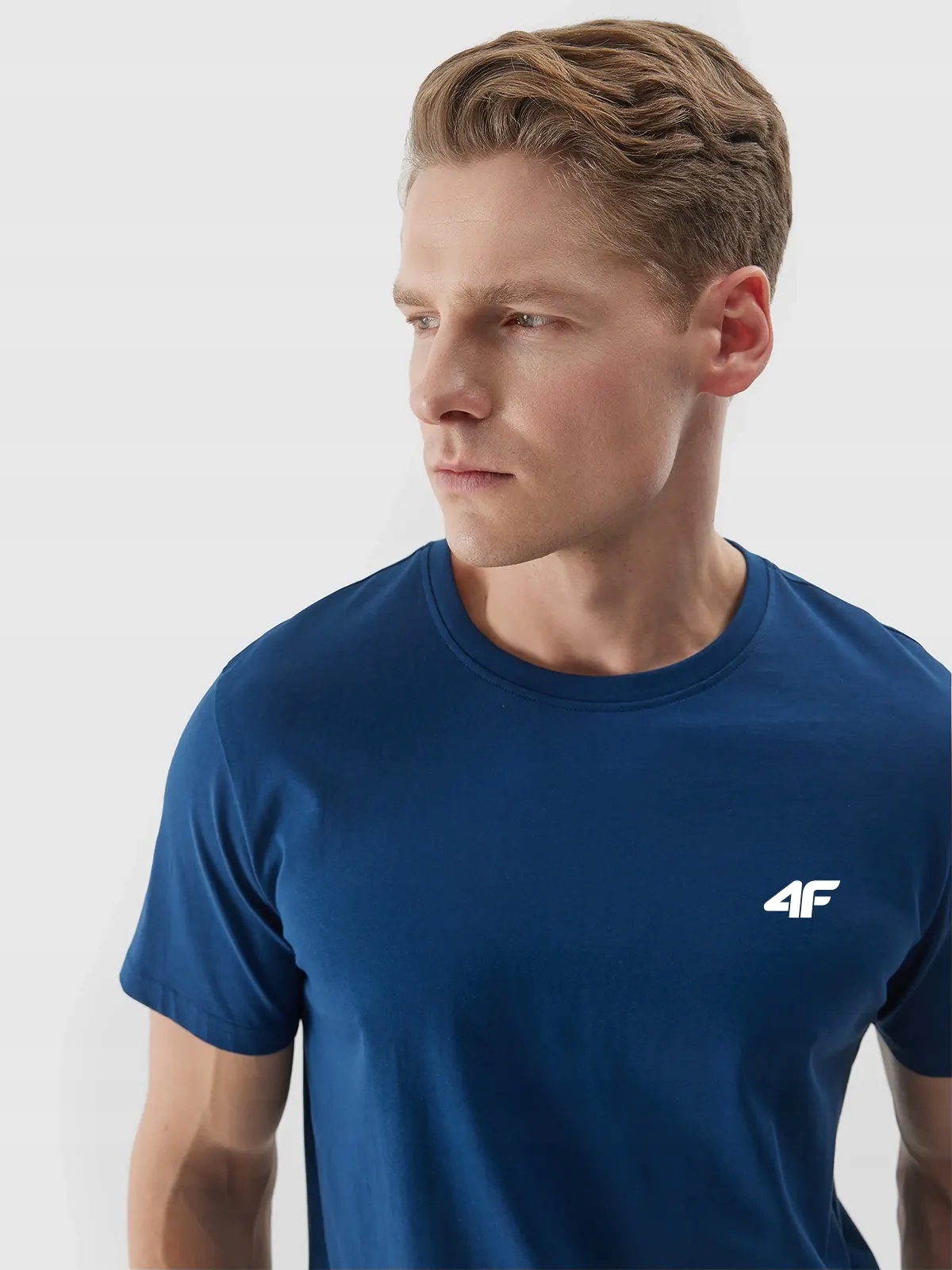 KOSZULKA MĘSKA 4F T-SHIRT BAWEŁNIANY PODKOSZULEK SPORTOWY LIMITOWANA Rozmiar L