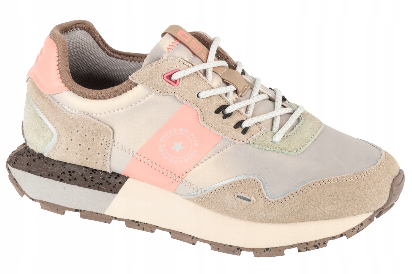 Big Star Tenisky [37] Dámské tenisky Nylon Šedá