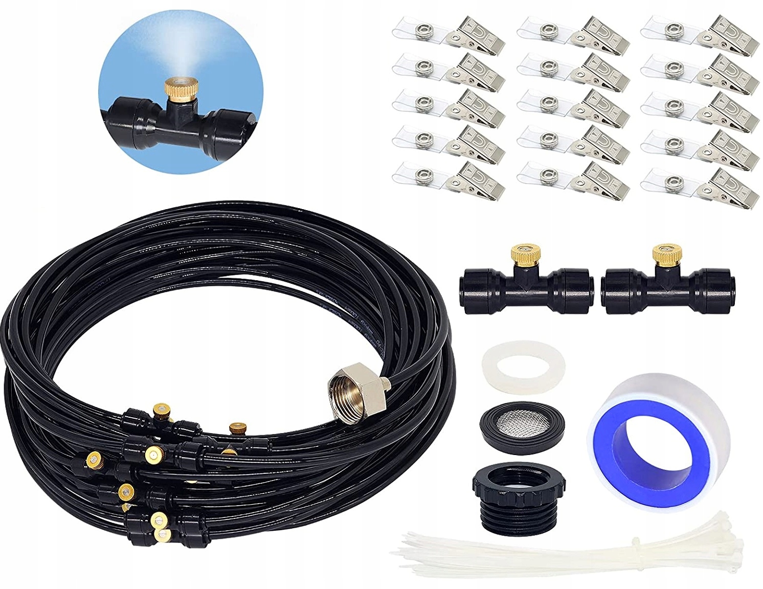 Systém chlazení vodní mlhou, zavlažování 12M