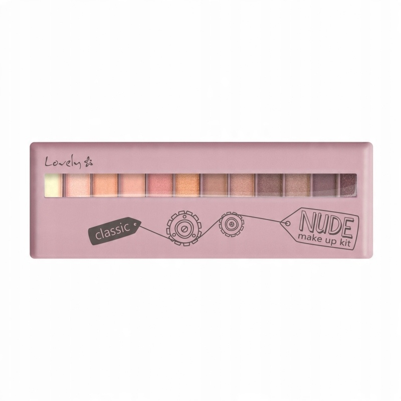 

Lovely Nude Make Up Kit Classic paleta cieni