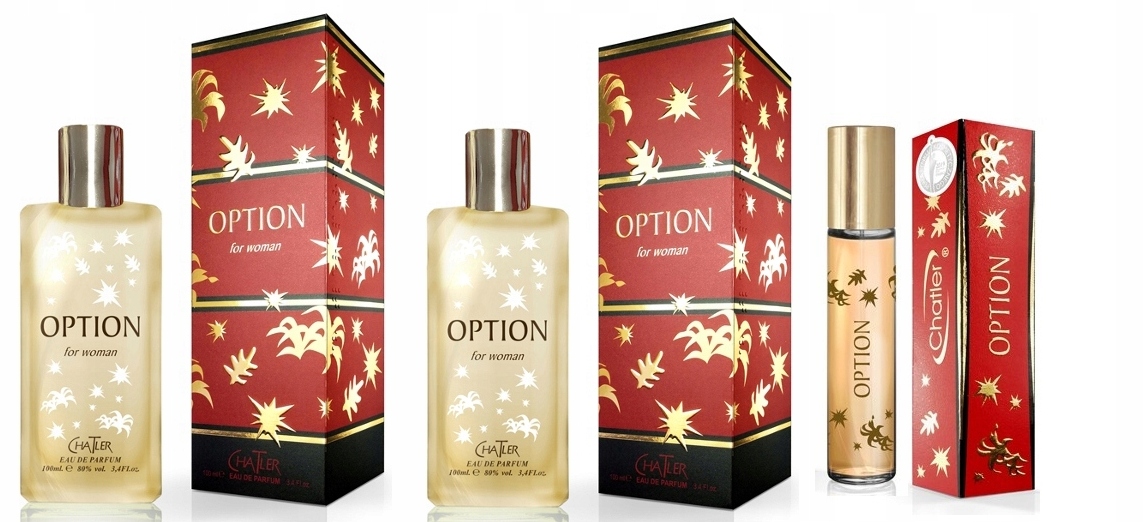 Chatler Option Woman 2x100 ml 30 ml parfémovaná voda