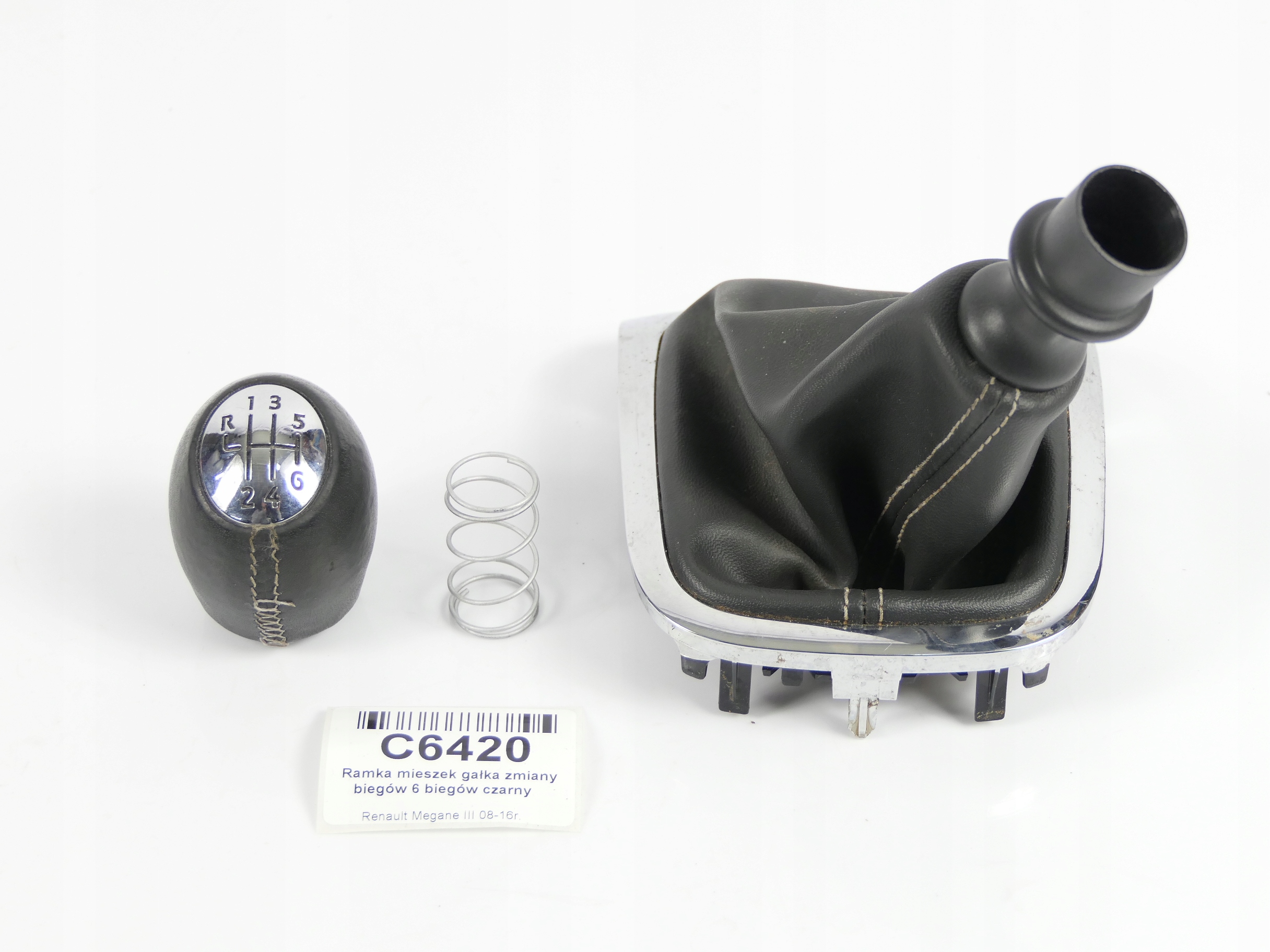 6 - Сильфон ручка переключения передач рамка Megane III 3