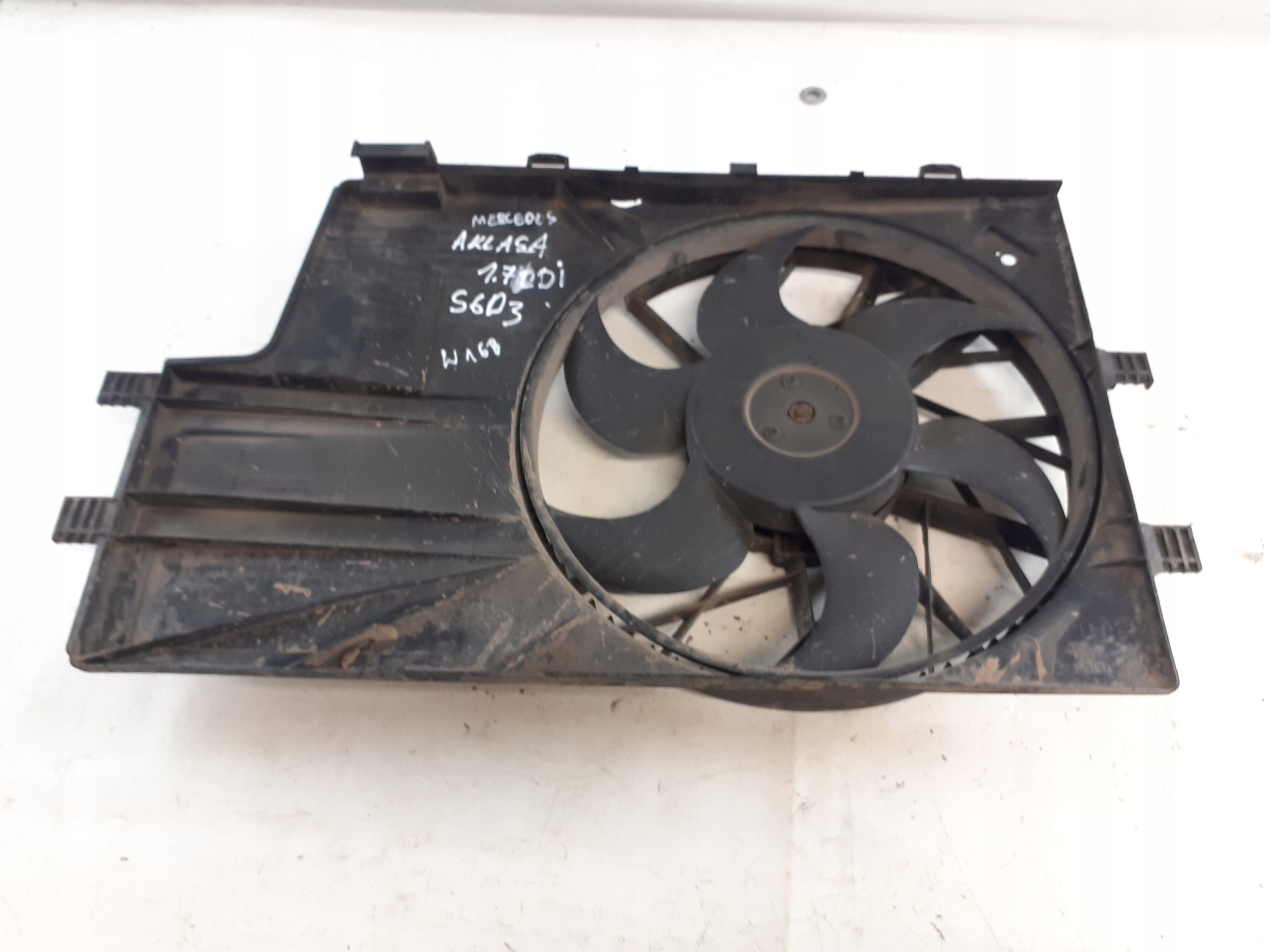 ventilátor chladiče z obal Mercedes W168 1,7