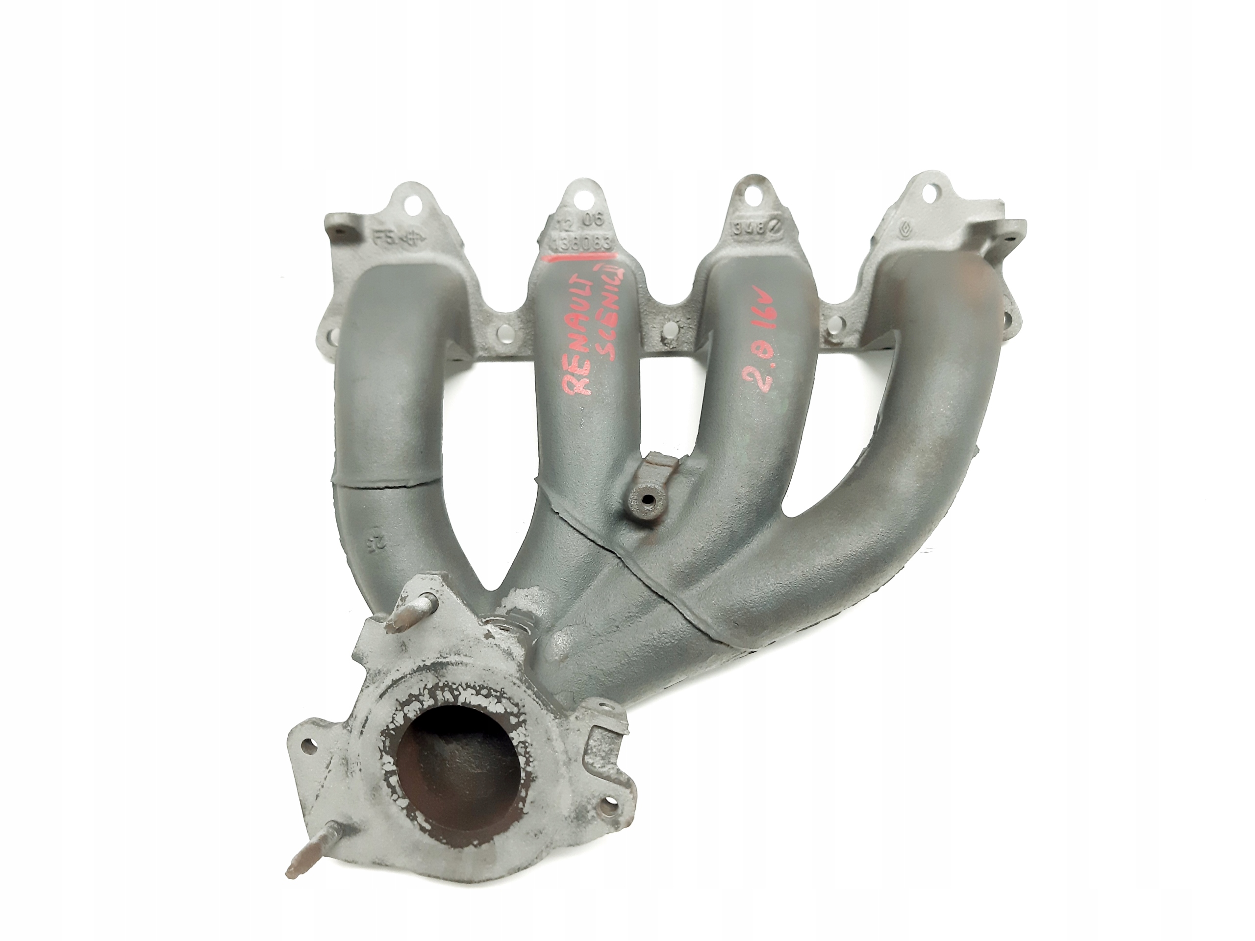 RENAULT SCENIC II 2.0 16V 138083 KOLEKTOR WYDECHOWY