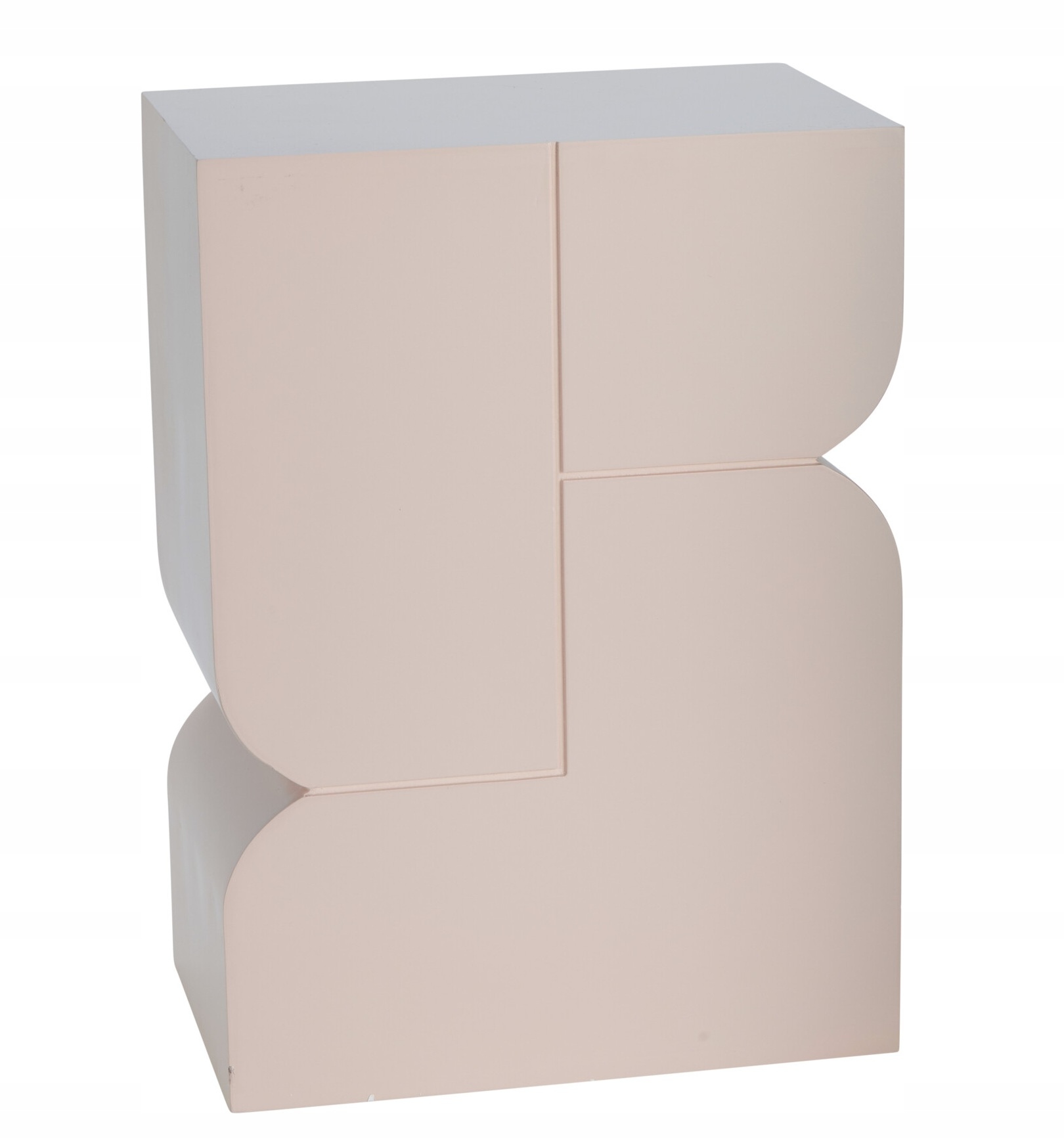 Pomocný stolek noční stolek moderní elegantní béžová Mdf 42,5 cm