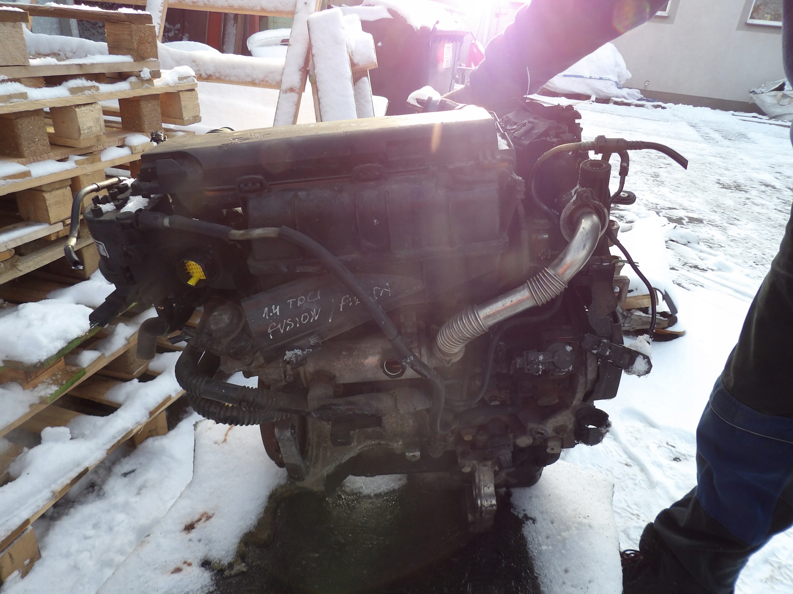 Peugeot 206 1,4HDI 52KW 71KM engine complete 8HZ 10FD75 Bosch