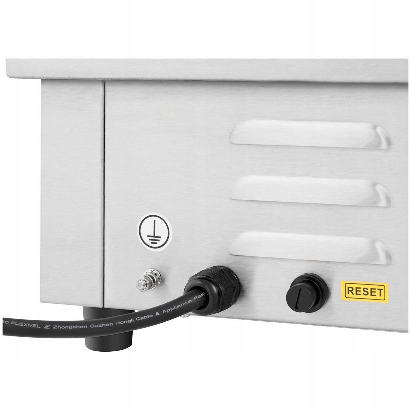 GRILL ELEKTRYCZNY PODWÓJNY ODPROWADZANIE TŁUSZCZU Model RC-EG001