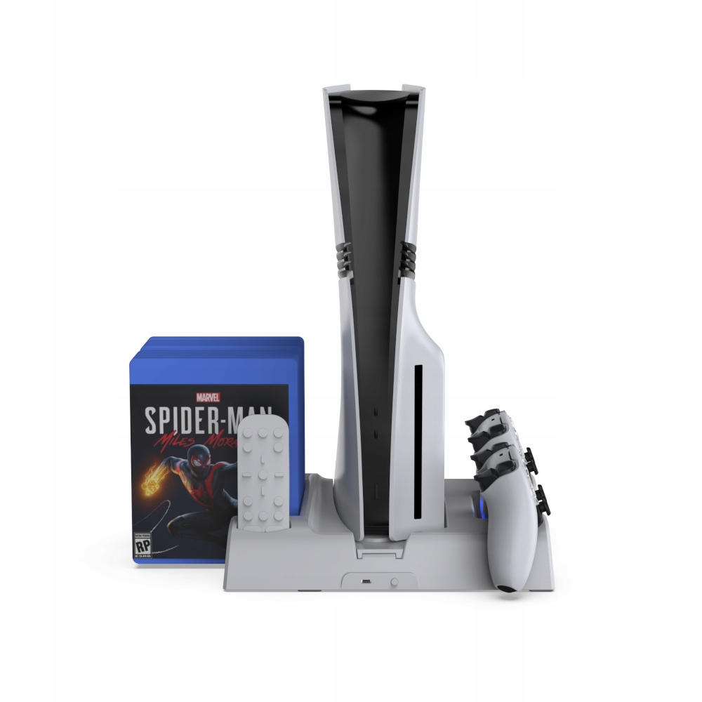 Stacja Chłodząca Podstawka do Sony PS5 |Slim Pro 3w1 stacja ładująca