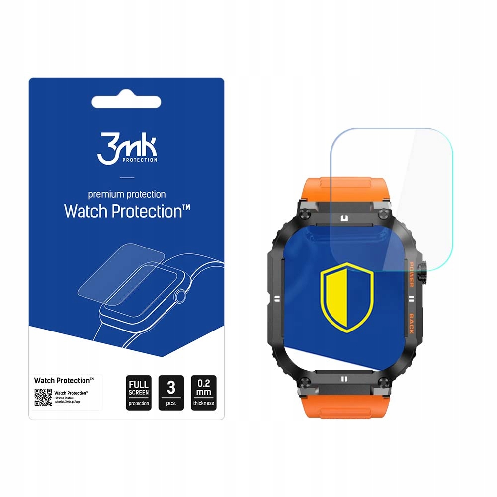 Szkło hybrydowe 3mk Watch Protection FlexibleGlass na Gravity GT6 3mk