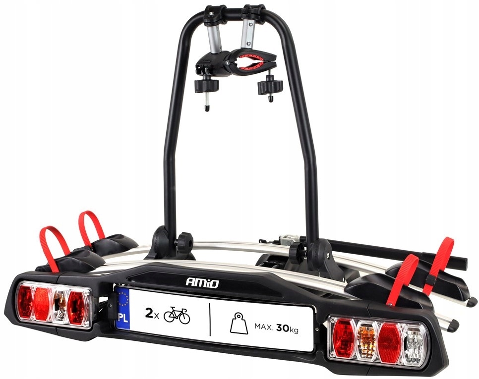 BAGAZNIK ROWEROWY NA HAK PLATFORMA 2 ROWERY 13 PIN EAN 5903293025826