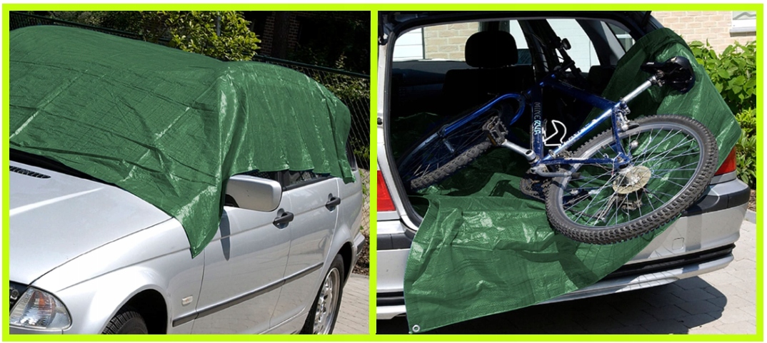 PLANDEKA WODOODPORNA PŁACHTA GRUBA MOCNA 2x3m Długość 2 m