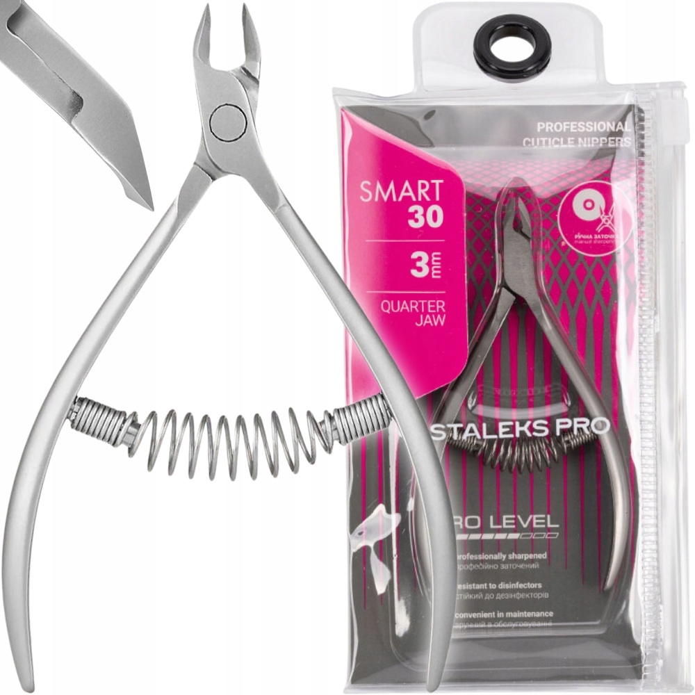Precizní kleštičky na nehtovou kůžičku Staleks Smart 30 3mm