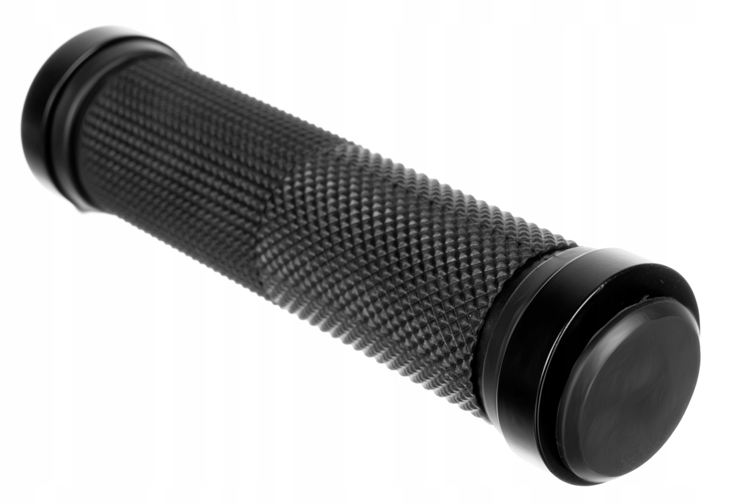 Chwyty Gripy Rowerowe Rączki do Kierownicy Roweru Nakładki Antypoślizgowe Kolor dominujący czarny