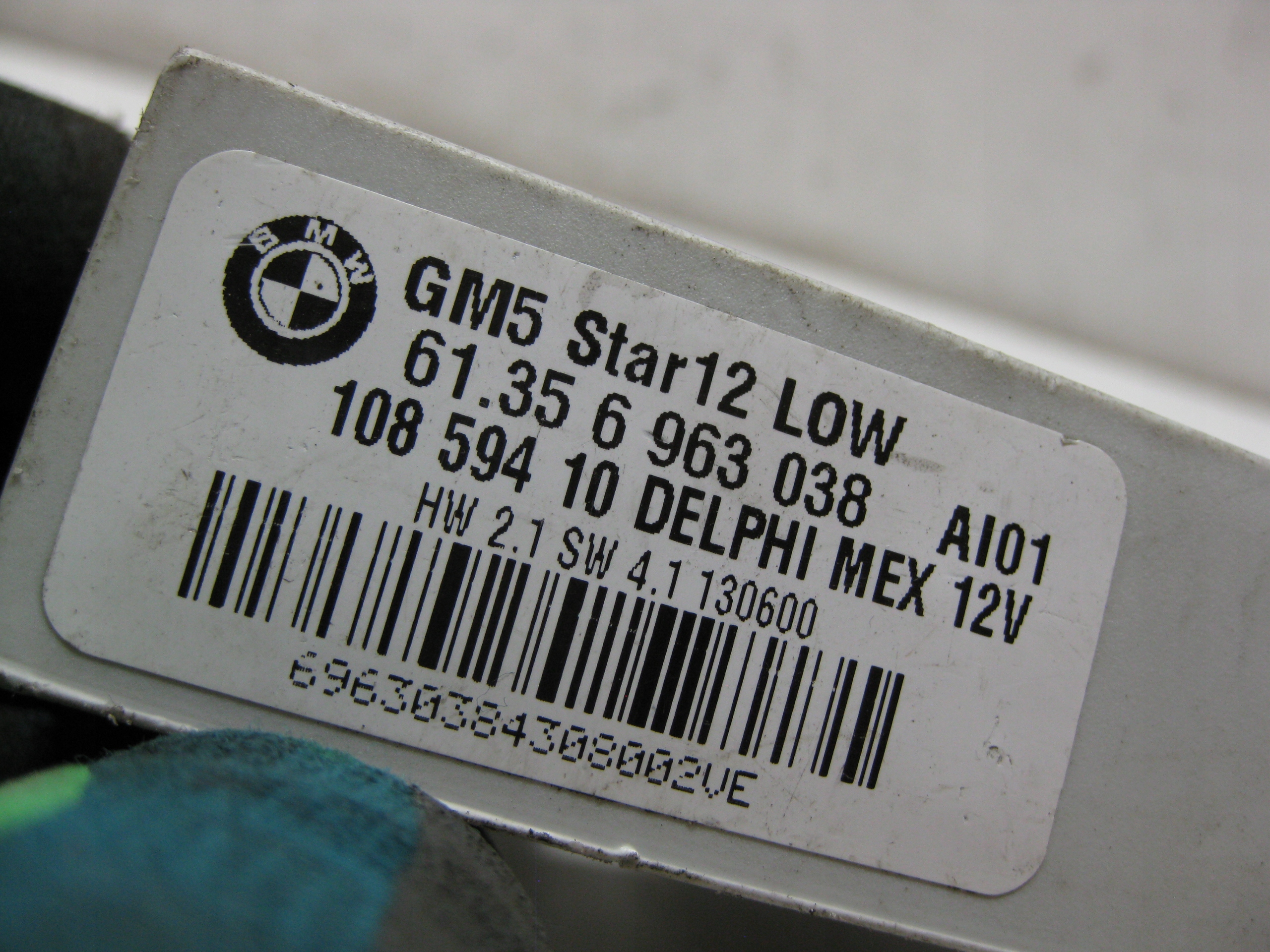 BMW Z4 E85 06R comfort control unit 6963038