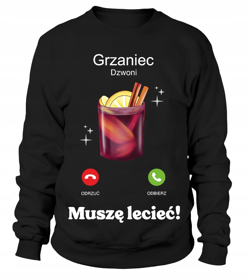 Dámská Mikina s kroužky svařeného vína, velikost M, černá