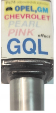 OPEL GQL PEARL PINK LAKIER SAMOCHODOWY ZAPRAWKA DO RYS 10 ML ARASYSTEM