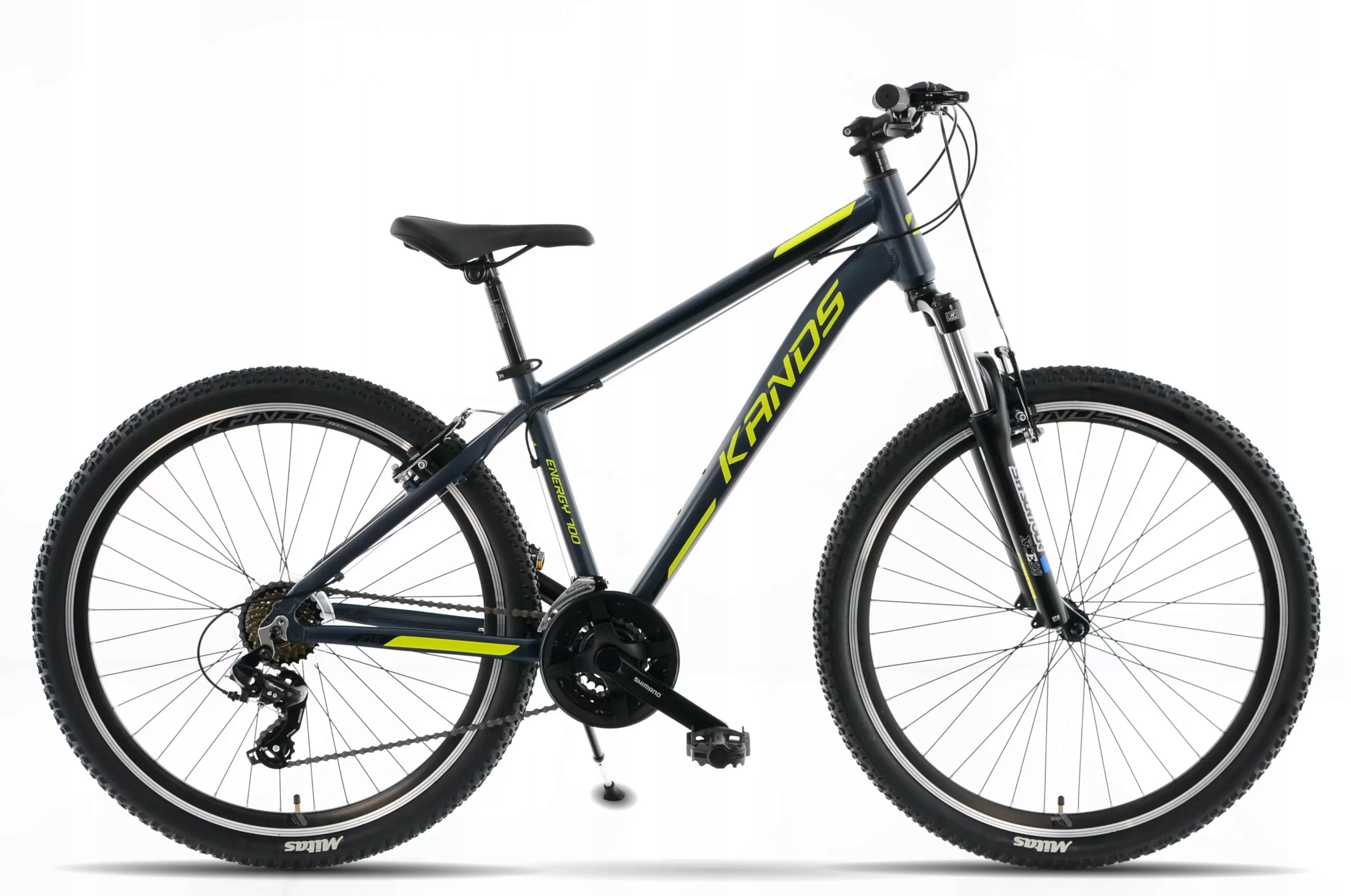 Rower Mtb 27,5 Kands Energy 700 grafitowo-seledynowy mat R20 2024