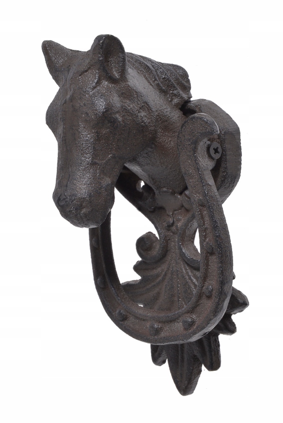 Ozdobna kołatka z koniem