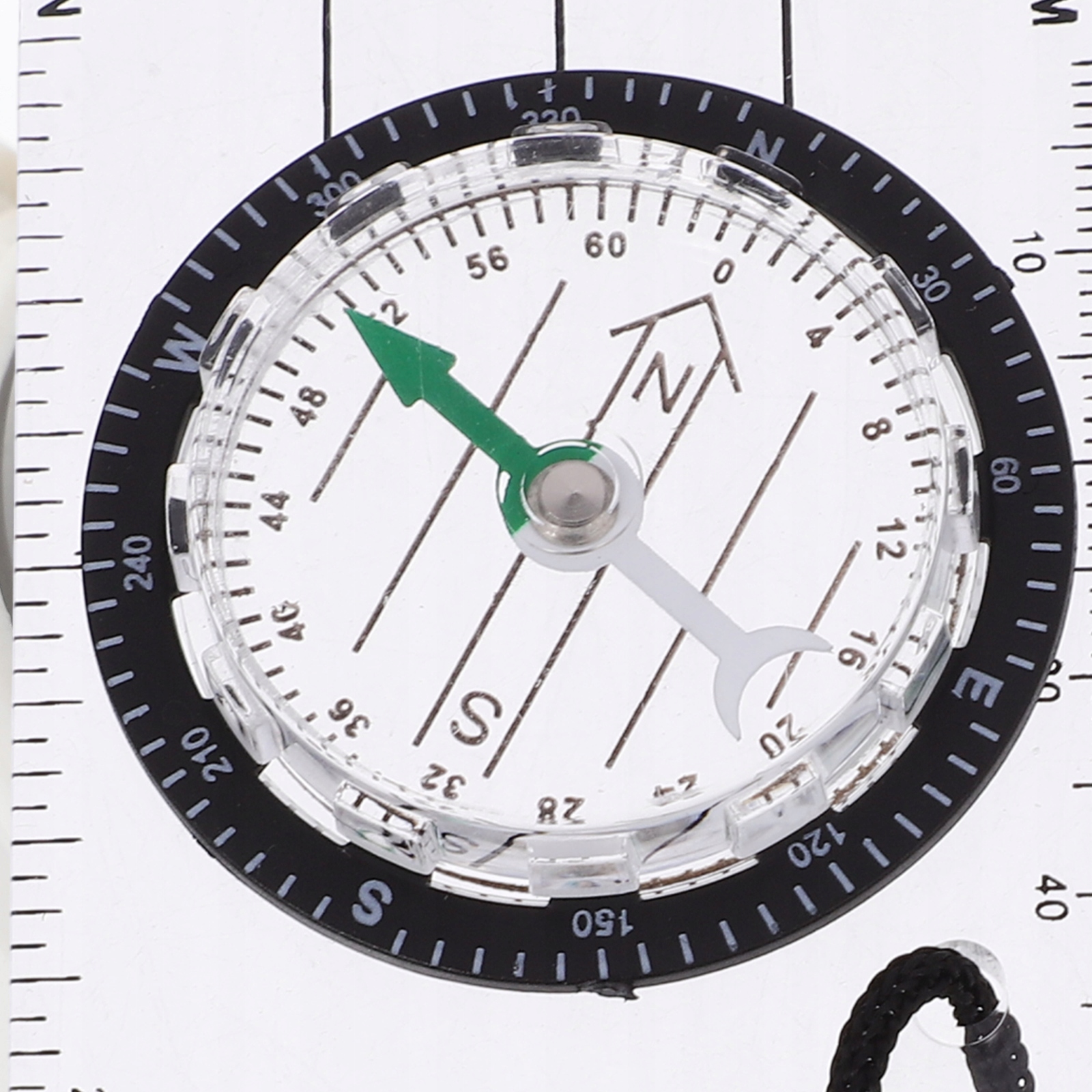 PRZENOŚNA ZEWNĘTRZNA KIESZEŃ NA KOMPAS Linijka milimetrowa